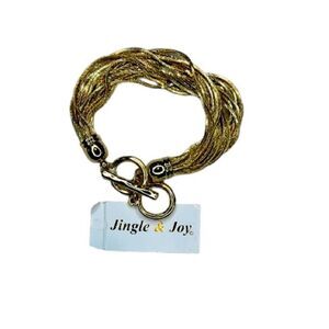 Multi Strand Gold Bracelet